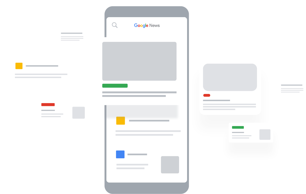 Illustration of charts and multiple webpages